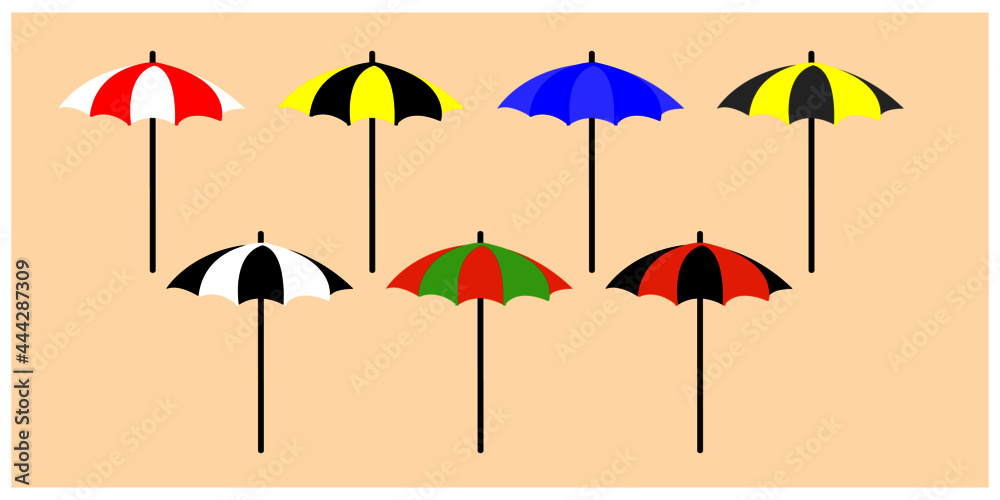 umbrellas set