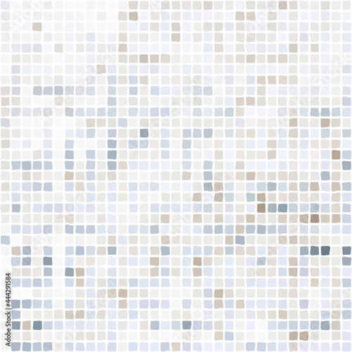Pattern of vector mosaic in the oriental style.