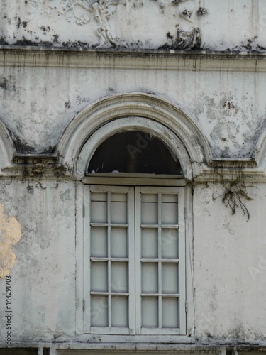 old window in the wall