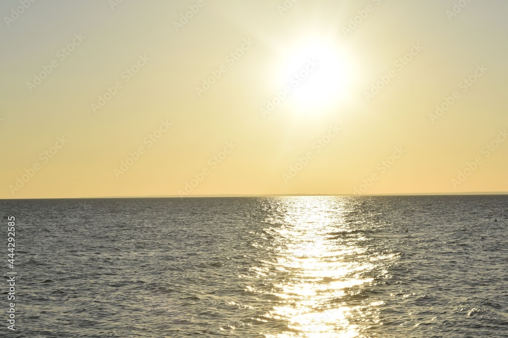 Fototapeta premium sunset on the sea