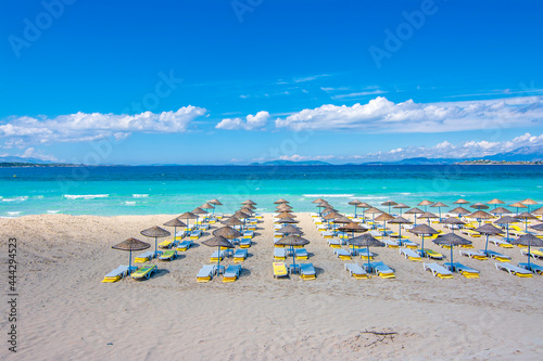Fototapeta Naklejka Na Ścianę i Meble -  Ilica Beach at spring season in the Turkey