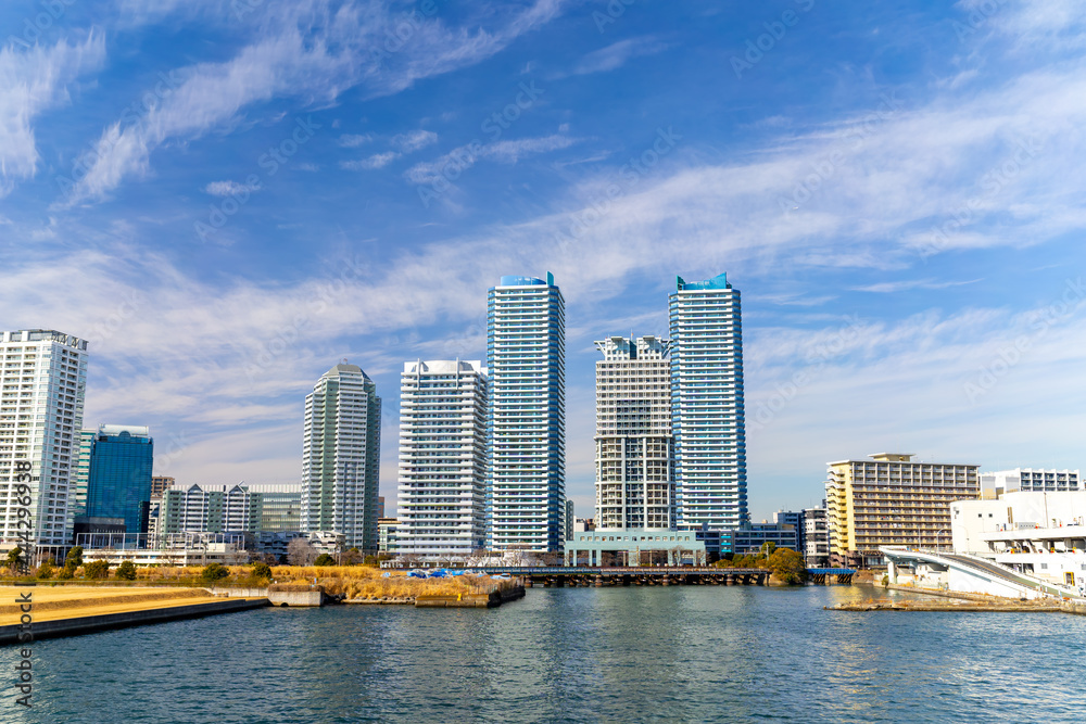 Obraz premium 横浜 みなとみらい 開発ラッシュ
