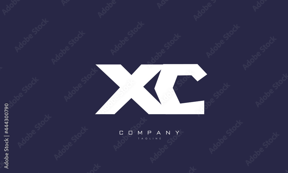 Alphabet letters Initials Monogram logo XC, CX, X and C Stock Vector ...