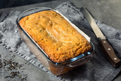 Homemade Earl Grey Tea Bread Loaf photo