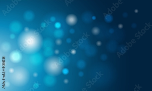 abstract blur background.Effect blue background technology circle vector.