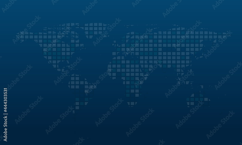 Worldwide map illustrator background design.