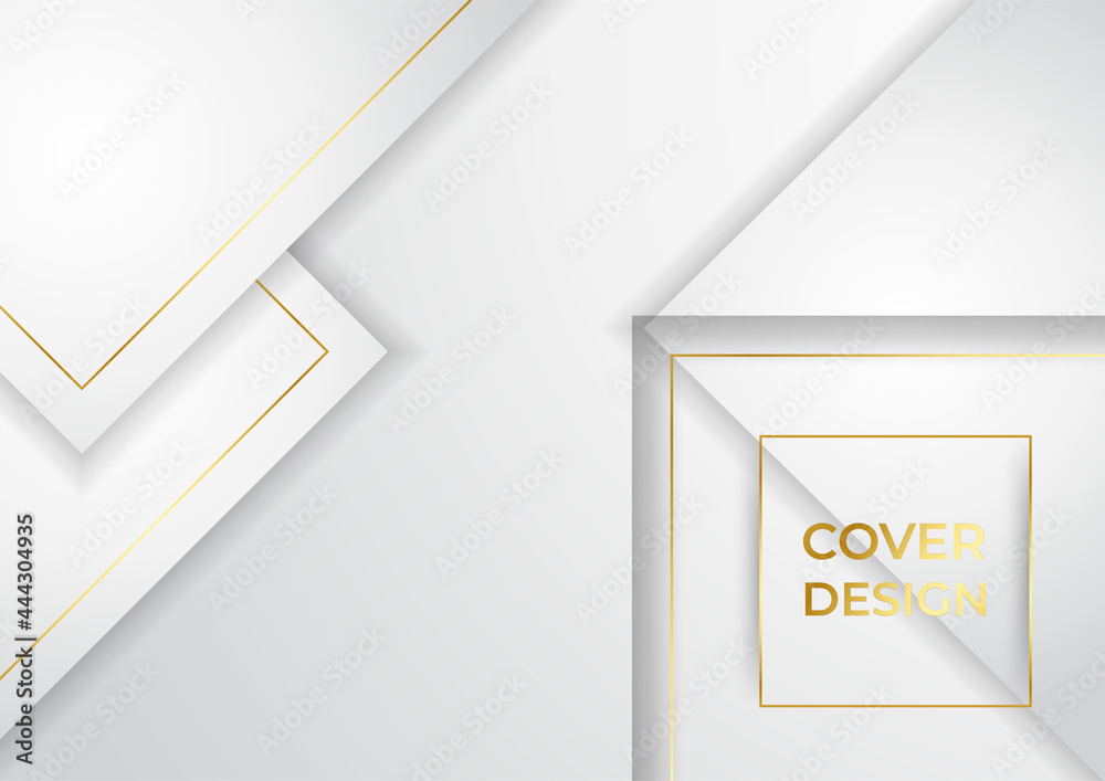 Abstract white background with gold line. Abstract grey and gold background poster with dynamic waves. technology network Vector illustration. White gold presentation background Abstract white background with gold line. Abstract grey and gold background poster with dynamic waves. technology network Vector illustration. White gold presentation background