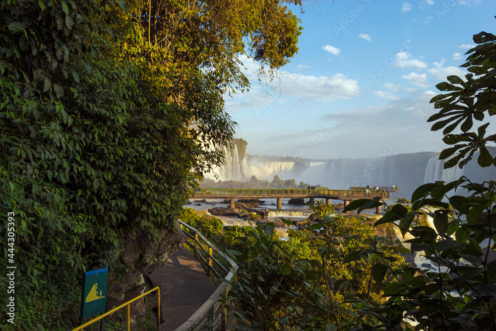 Cascata e Cachoeira de Foz do Iguaçu Brasil