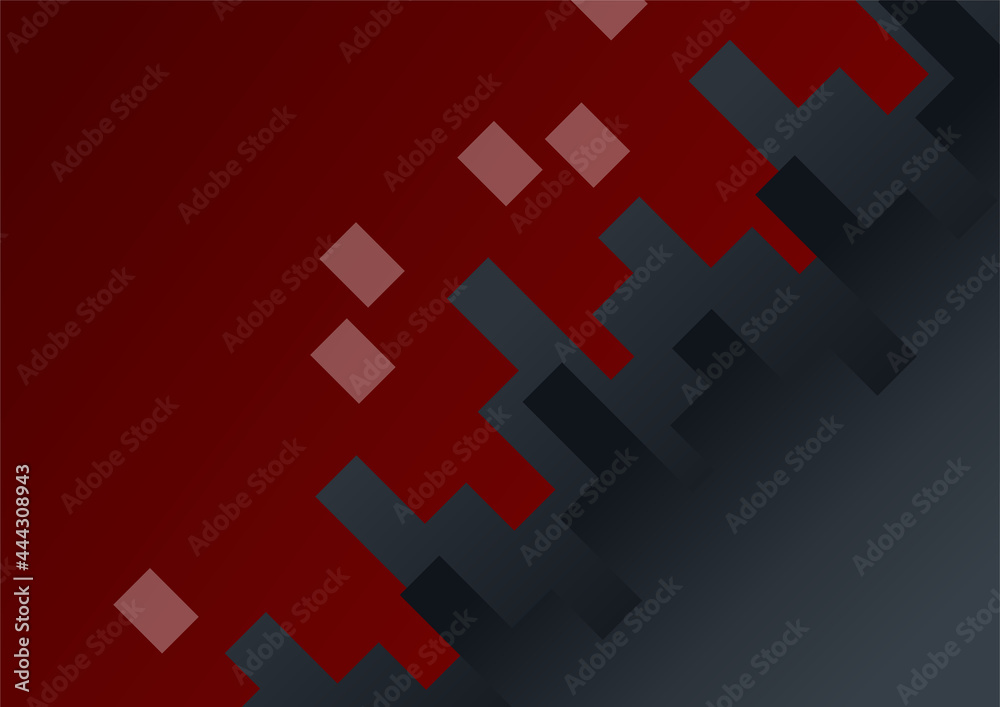 Abstract red line and black background for business card, cover, banner, flyer. Vector illustration Abstract red line and black background for business card, cover, banner, flyer. Vector illustration