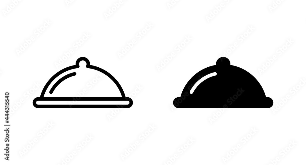 Tray icon vector for web, computer and mobile app Tray icon vector for web, computer and mobile app