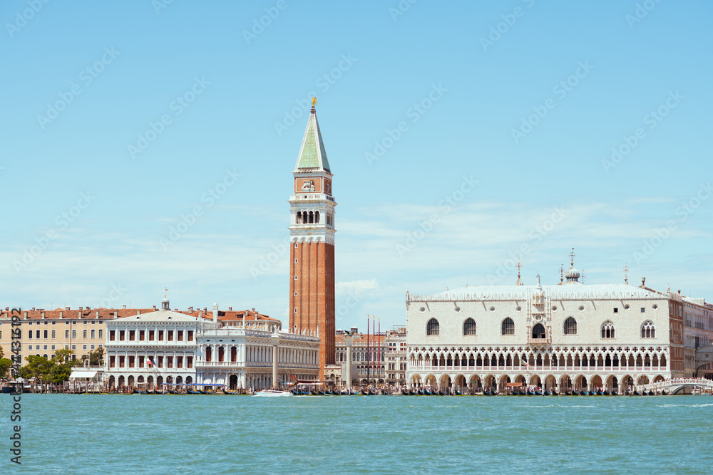 landscape with saint marks campanile and doges palace