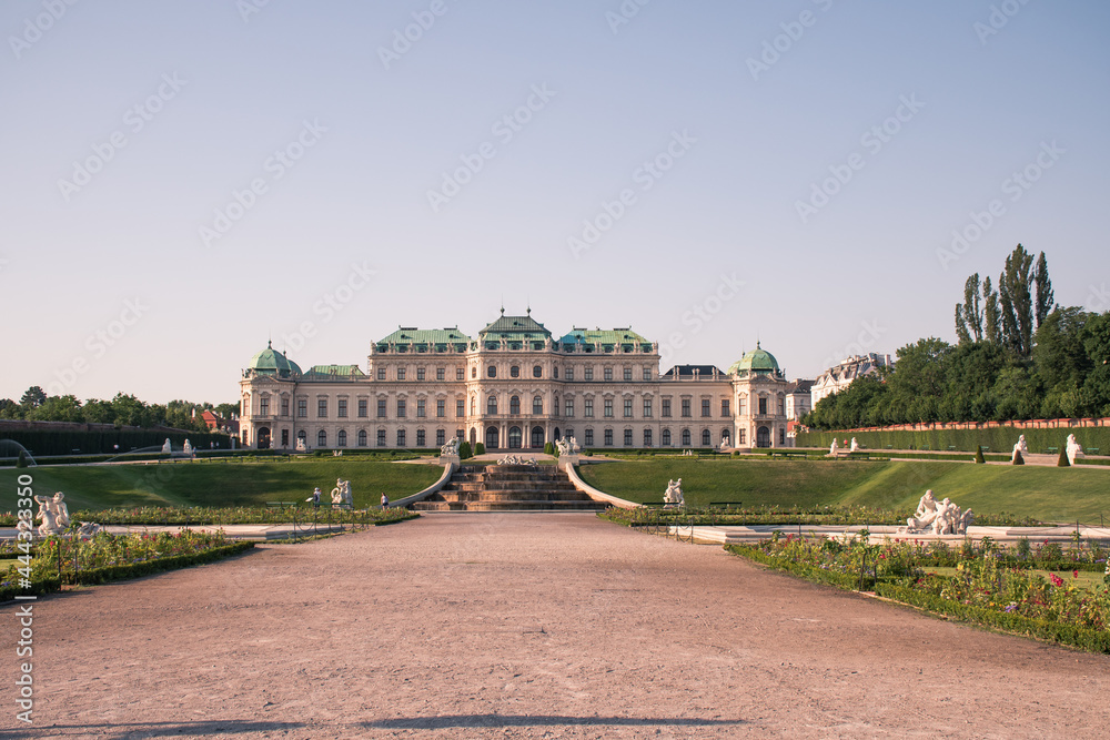 Obraz premium Schloss Belvedere, Wien