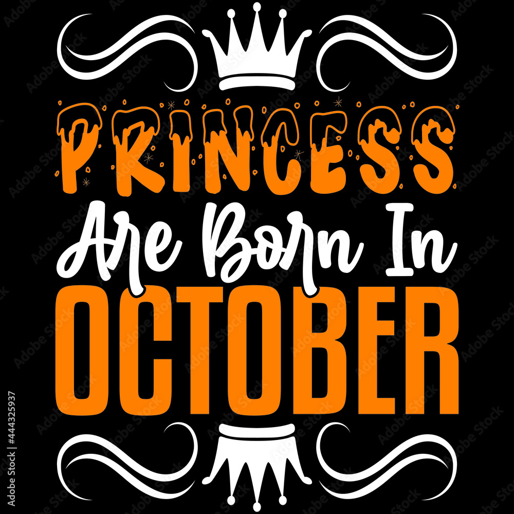 princess are born in October princess are born in October