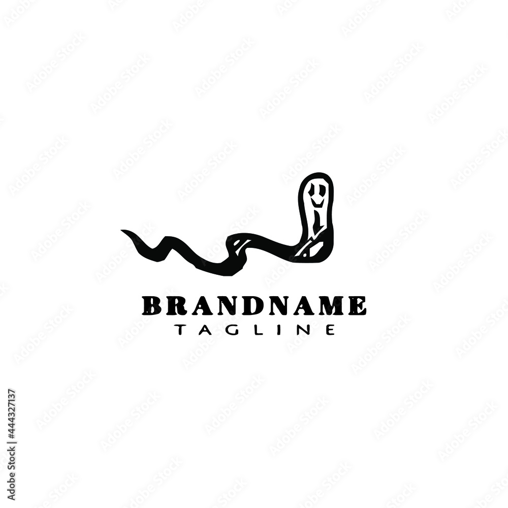 cute earthworm logo cartoon icon vector illustration cute earthworm logo cartoon icon vector illustration