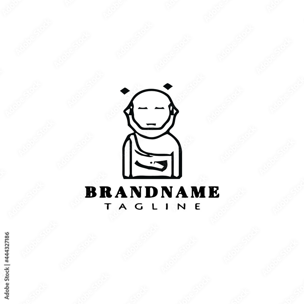 socrates logo cartoon icon design vector illustration socrates logo cartoon icon design vector illustration