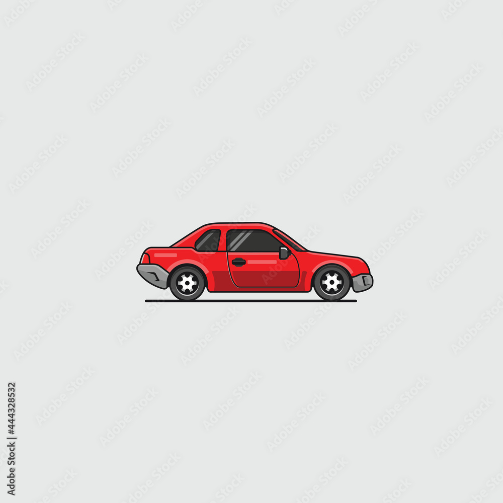 Fototapeta premium Car logo and icon