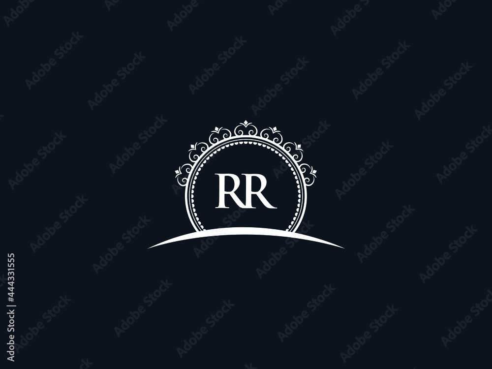 RR Text Logo | Logotipo, Logo com letras, Logotipo de monograma