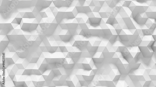 Fototapeta Naklejka Na Ścianę i Meble -  Abstract low poly surface background. Polygonal plane