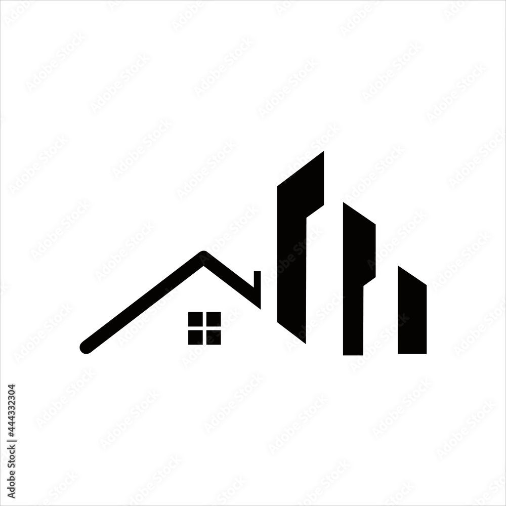 simple creative vector logo design realestate simple creative vector logo design realestate
