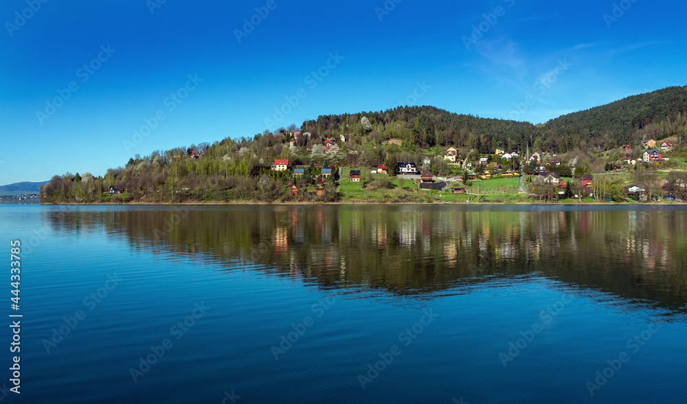 Zywieckie Lake, Silesian Beskids, Poland