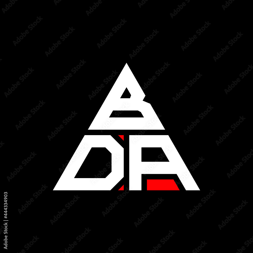 BDA triangle letter logo design with triangle shape. BDA triangle logo design monogram. BDA triangle vector logo template with red color. BDA triangular logo Simple, Elegant, and Luxurious Logo. BDA BDA triangle letter logo design with triangle shape. BDA triangle logo design monogram. BDA triangle vector logo template with red color. BDA triangular logo Simple, Elegant, and Luxurious Logo. BDA