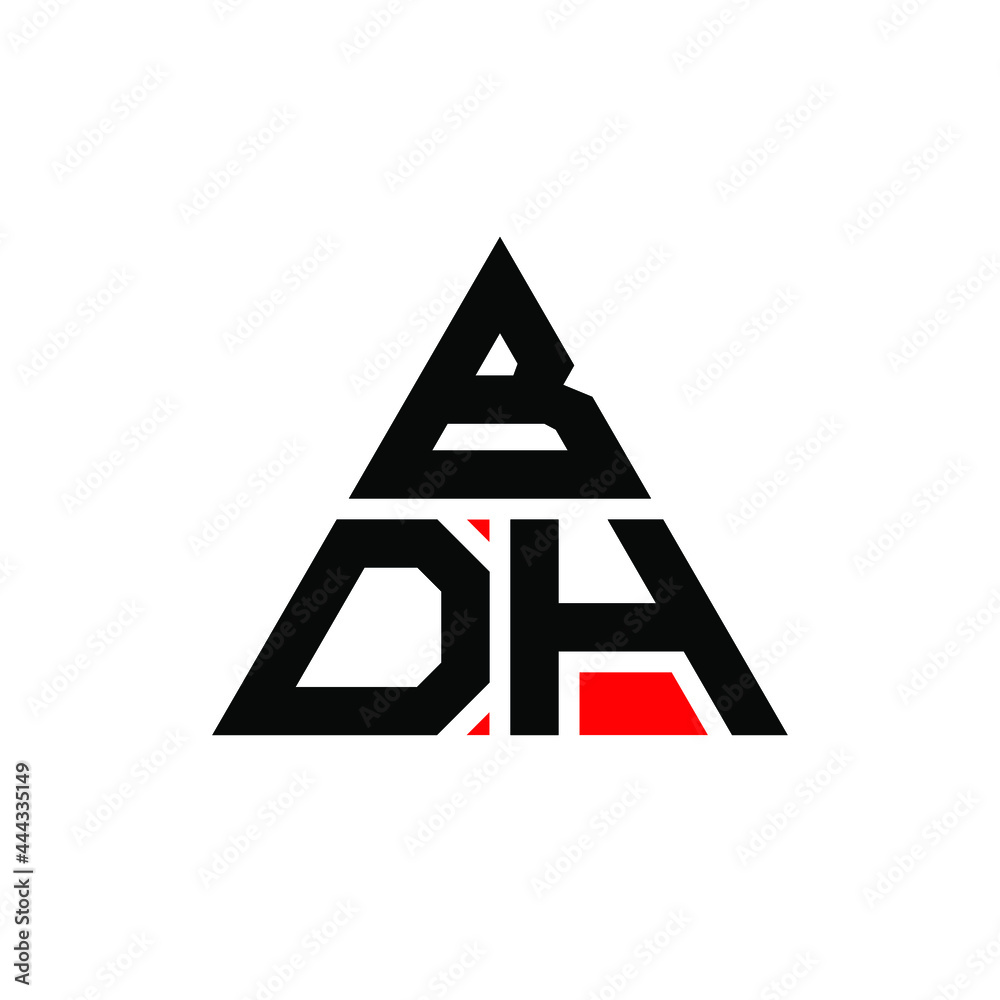 BDH triangle letter logo design with triangle shape. BDH triangle logo design monogram. BDH triangle vector logo template with red color. BDH triangular logo Simple, Elegant, and Luxurious Logo. BDH BDH triangle letter logo design with triangle shape. BDH triangle logo design monogram. BDH triangle vector logo template with red color. BDH triangular logo Simple, Elegant, and Luxurious Logo. BDH