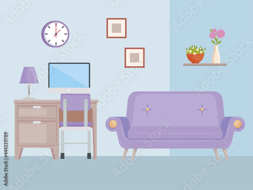 livingroom furniture icons