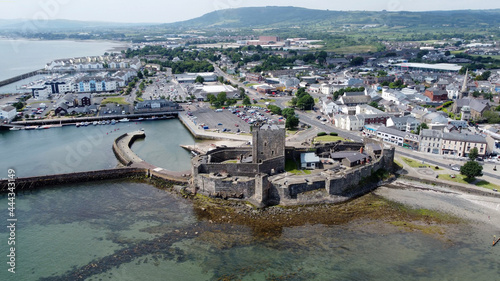 Carrickfergus Castle Belfast Co Antrim Northern Ireland King William orange landed in 1690 © peter