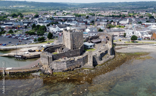 Carrickfergus Castle Belfast Co Antrim Northern Ireland King William orange landed in 1690 © peter