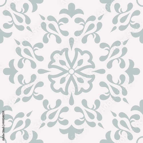 Beige Spanish Tile - Vector Ornamental Illustration - Talavera Tile