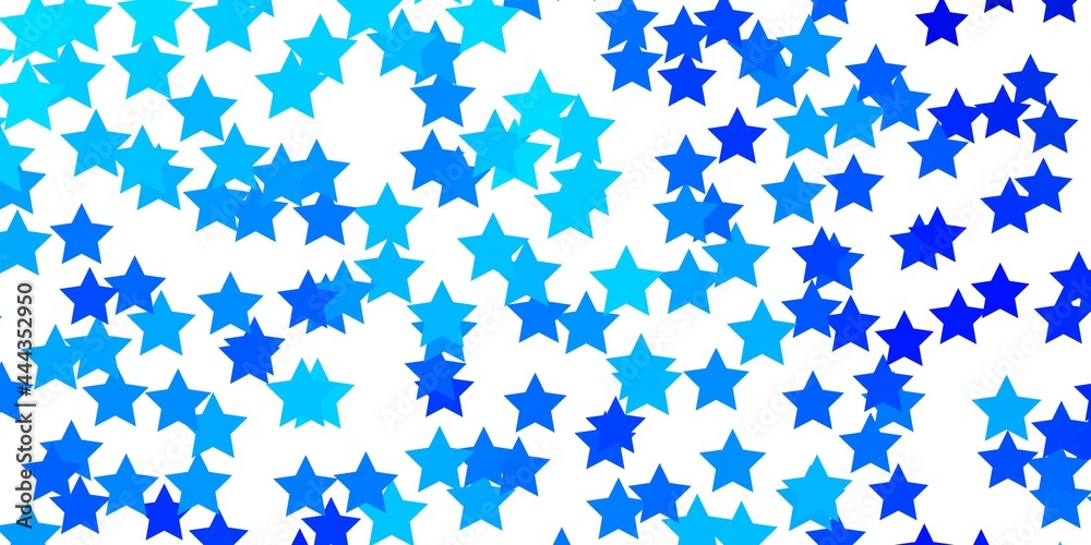 Light BLUE vector texture with beautiful stars. Light BLUE vector texture with beautiful stars.