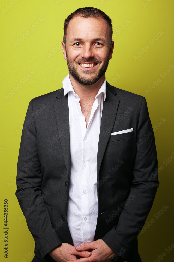 Portrait of a beautiful mature man