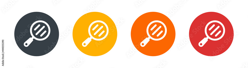 Cooking pan, skillet icon vector illustration. Kitchenware concept Cooking pan, skillet icon vector illustration. Kitchenware concept