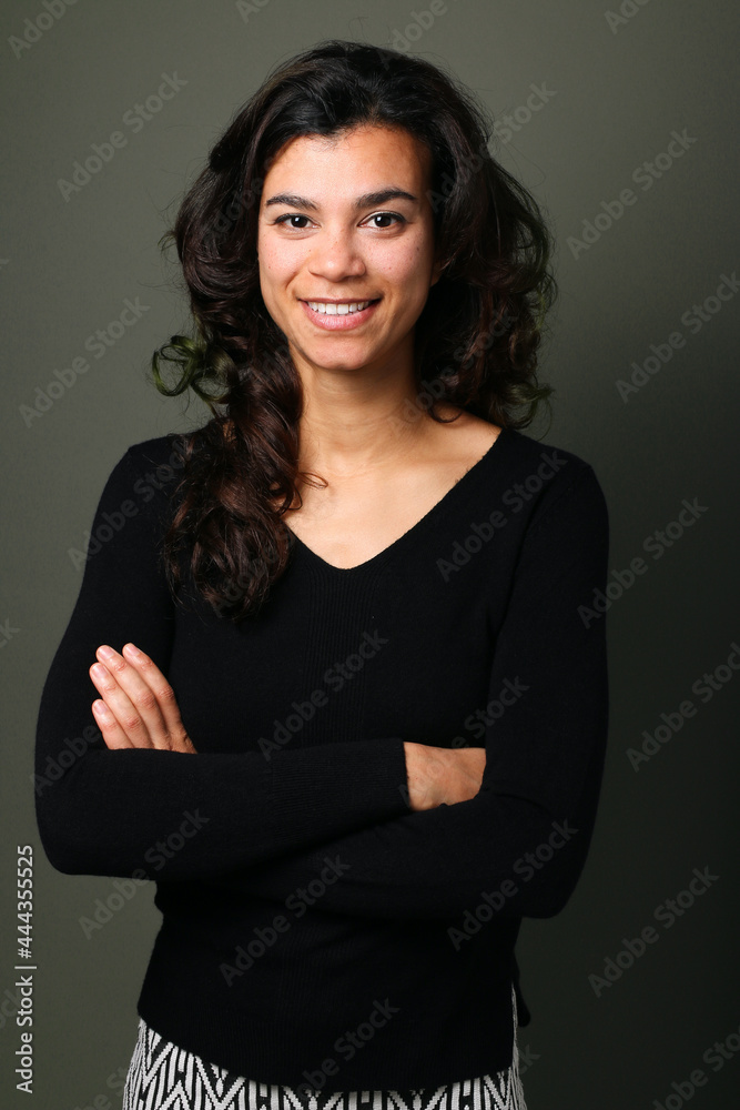 Portrait of a beautiful young woman Portrait of a beautiful young woman