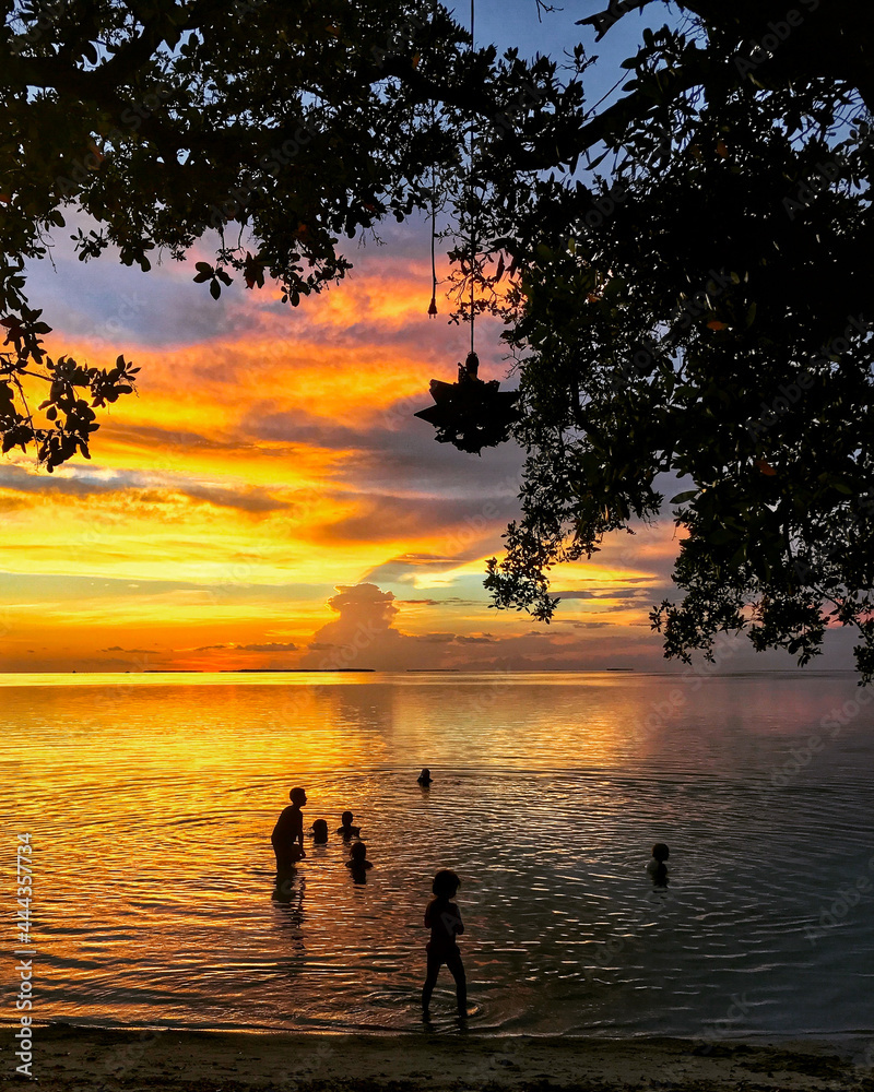 Fototapeta premium Sunset in the Keys