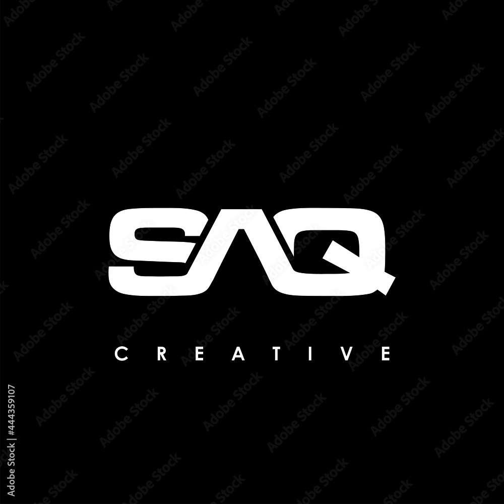 SAQ Letter Initial Logo Design Template Vector Illustration SAQ Letter Initial Logo Design Template Vector Illustration