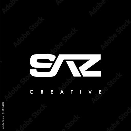 SAZ Letter Initial Logo Design Template Vector Illustration