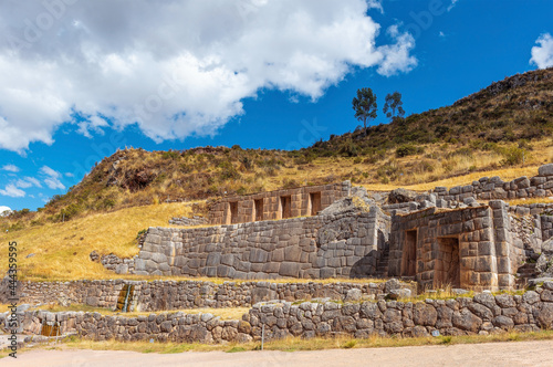 Tambo Machay inca ruin, Cusco, Peru. photo