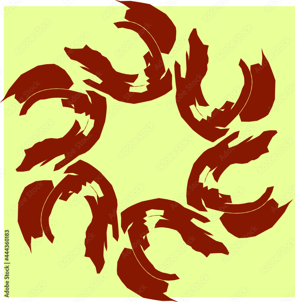 Naklejka premium sacred seal logo for the environment