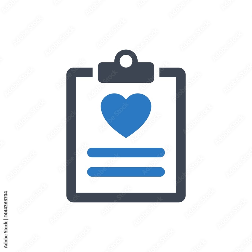 Medical file icon Medical file icon