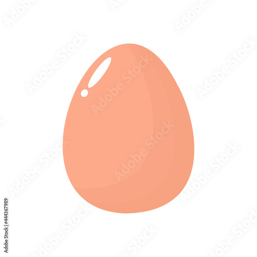 egg isolated on white