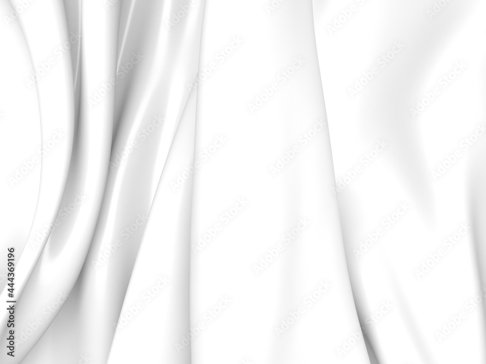 Abstract white fabric texture background
