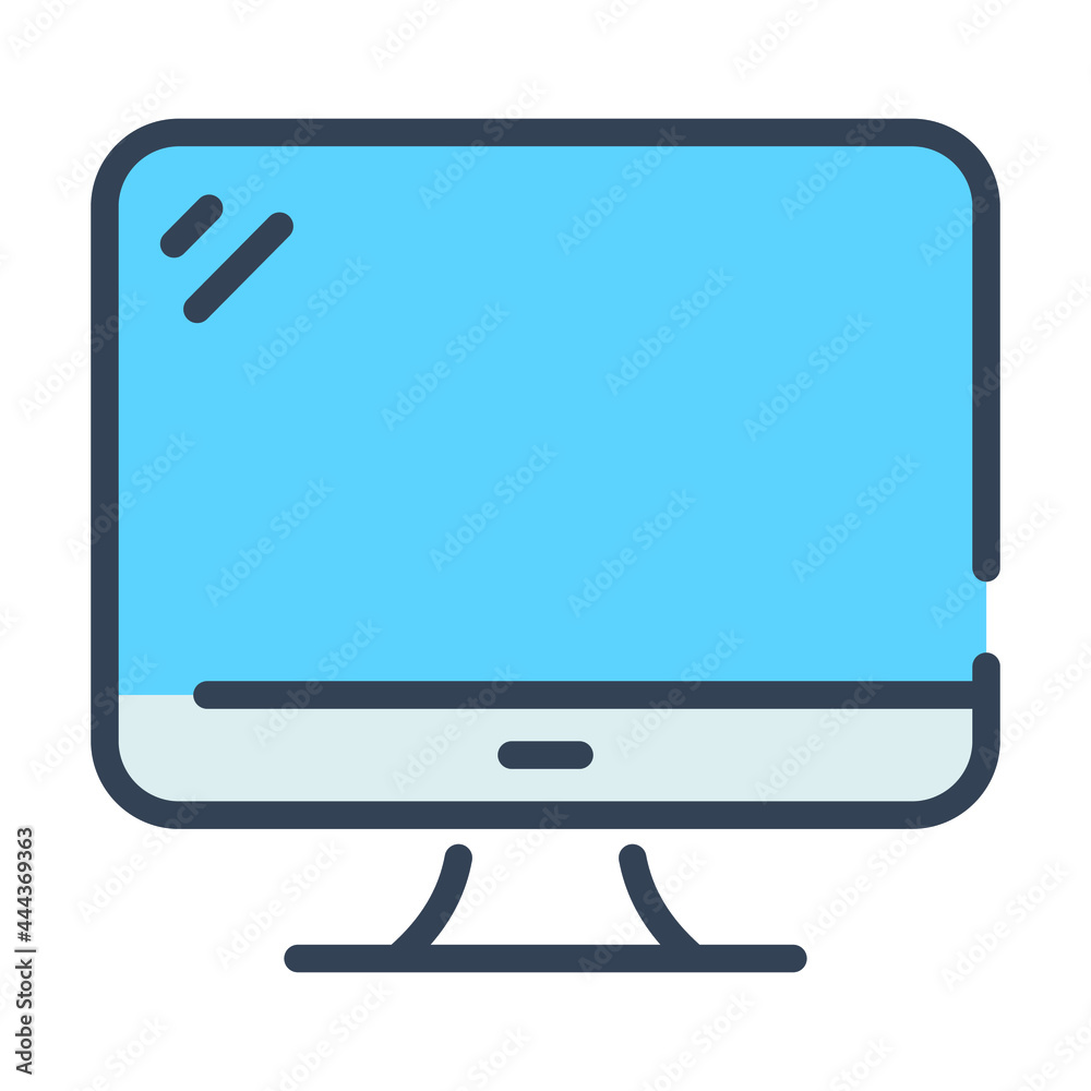 LCD vector Icon- Modern style high quality vector illustration. LCD vector Icon- Modern style high quality vector illustration.