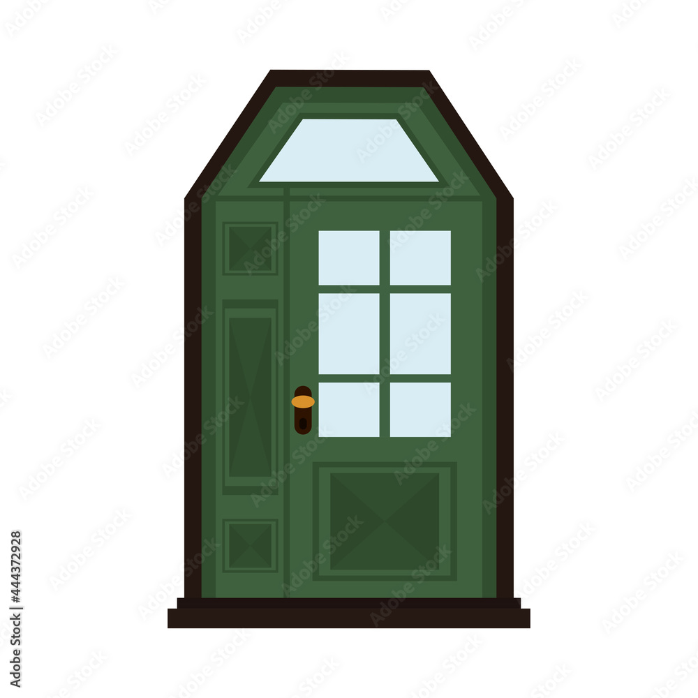 Obraz premium door front house