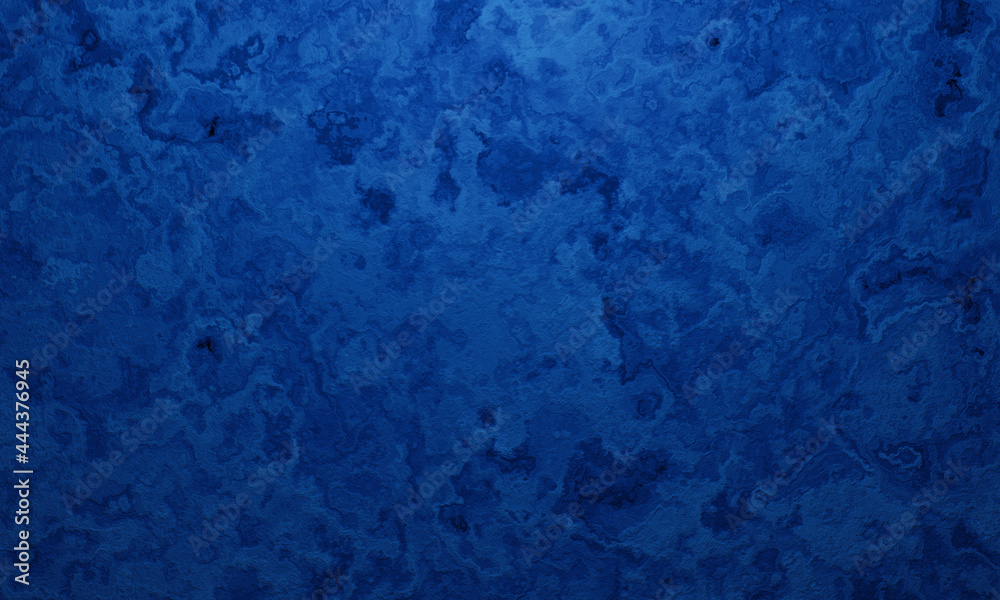 Abstract blue wall. Cement texture.
