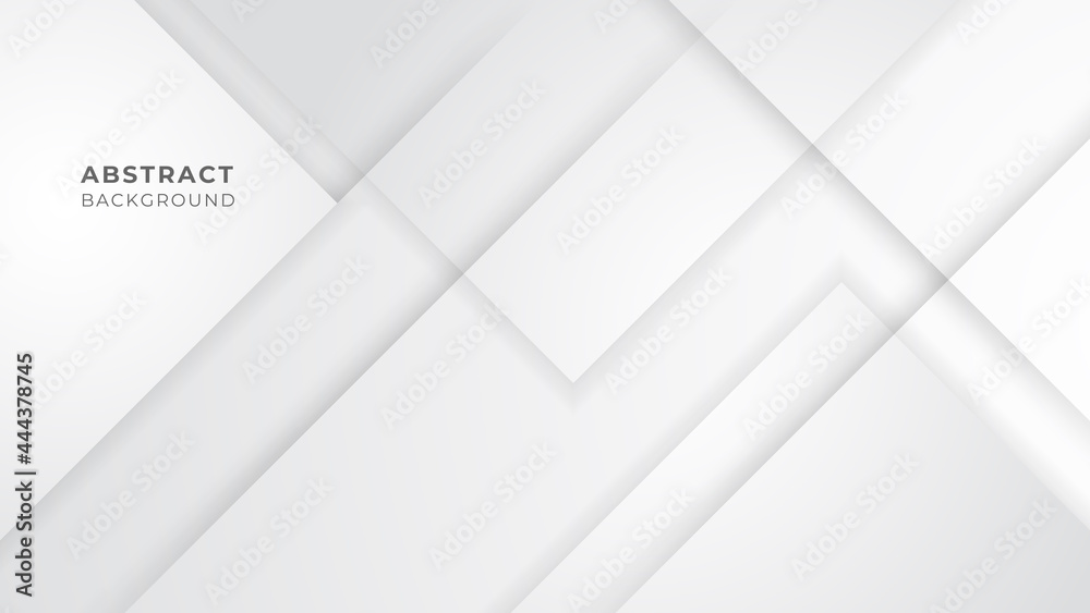 Abstract modern white geometric abstract shape with futuristic concept background Abstract modern white geometric abstract shape with futuristic concept background