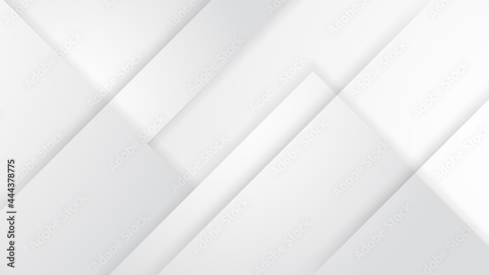 Abstract modern white geometric abstract shape with futuristic concept background Abstract modern white geometric abstract shape with futuristic concept background