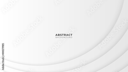 Minimal geometric white light background abstract design. Vector illustrations for business presentation, and marketing.