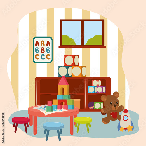 play room with toys