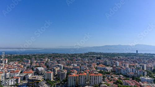 View of İzmir Gulf at morning